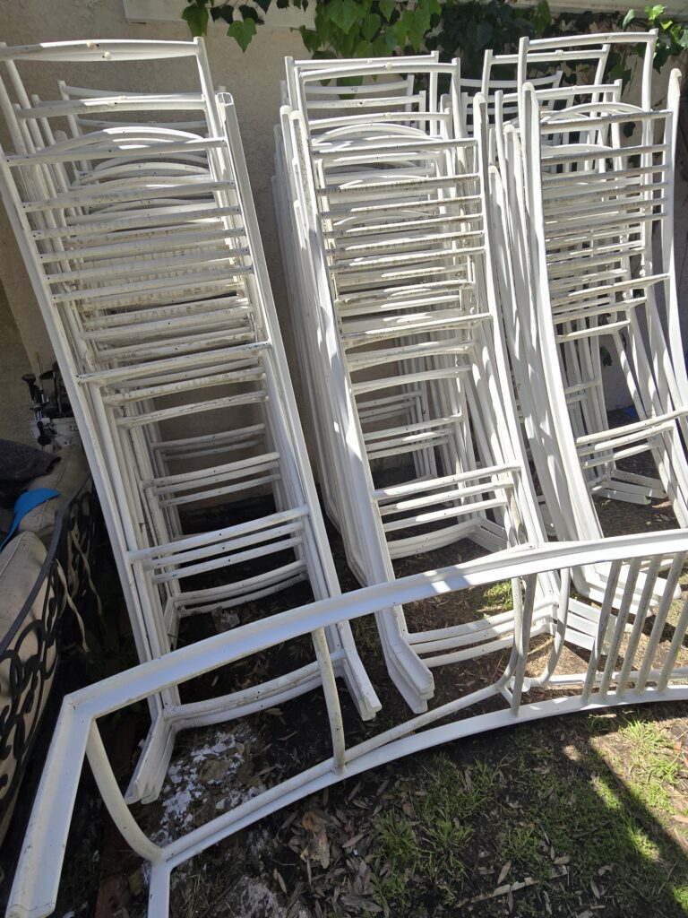 sling-before-bare-frame patio chaise frame before sling replacement